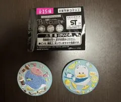 サンリオキャラクターズ　刺繍缶バッジビスケット3