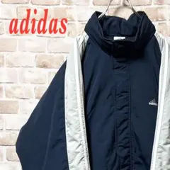 ☆中綿入りジャケット☆adidas☆アディダス☆パホーマンスロゴ☆刺繍