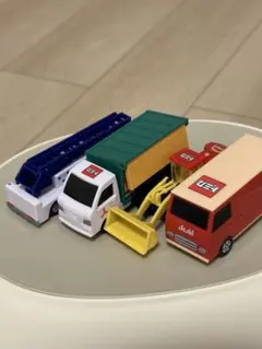 トミカ 働く車 ミニカー 4台セット　限定のサムネイル