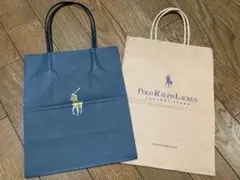 ラルフローレン　ショップ袋   紙袋2枚セット　ショッパー