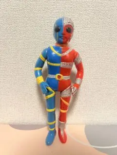 希少】海洋堂 人造人間 キカイダー 悪の戦士 ハカイダー メガソフビ