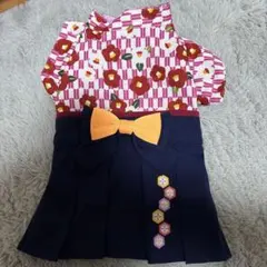 犬服 メス用　お正月袴服