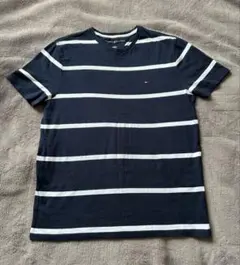 TOMMY HILFIGER ボーダー Tシャツ 紺色