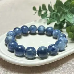 カイヤナイト　ブレスレット　13.3㎜