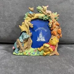 くまのプーさん　フォトフレーム　フィギュア　東京ディズニーランド