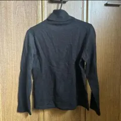 COMME ça ism 黒 タートルネック セーター