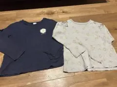 petit main 長袖カットソー 2枚セット 120