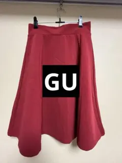 GUフレアスカート赤のサムネイル