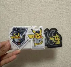千葉ロッテマリーンズ 포켓몬 ステッカー 3枚セット