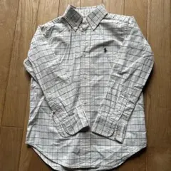 Ralph Lauren チェック柄長袖シャツ 120㎝