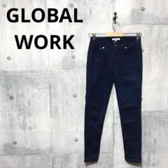 GLOBAL WORK グローバルワーク レディース テーパードストライプパンツ