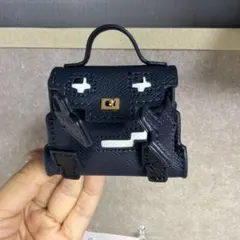 ミニバッグ型チャーム 黒