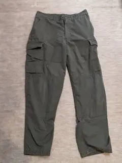 下北沢 古着 カーゴパンツ オリーブグリーン 4ポケット