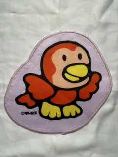 たべっ子どうぶつLAND ダイカットミニタオル すずめ