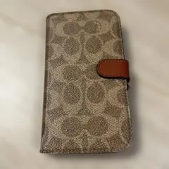 未開封未使用COACH 手帳型ケース iPhone 14promax用 ブラウン 未開封未使用COACH 手帳型ケース iPhone 14promax用 ブラウン