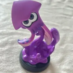 【美品】 amiibo パープル イカ スプラトゥーン アミーボ 動作確認済