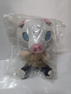 鬼滅の刃　一番くじ　ちょこのっこ　ぬいぐるみ　伊之助