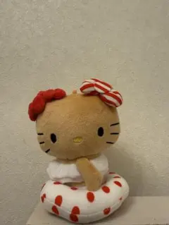 アベイル サンリオ キティ ハローキティ マスコット ぬいぐるみ 日焼け