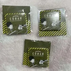 鳥取県 北栄町 コナン探偵社限定 名探偵コナン スクエア缶バッジ 赤井秀一