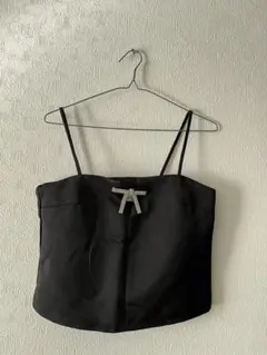 H&M ブラックビスチェ