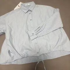 a.v.vストライプシャツ 長袖のサムネイル
