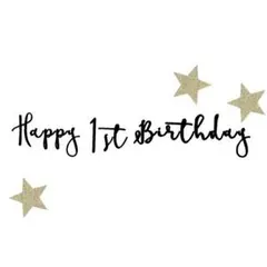 一歳バースデーステッカー