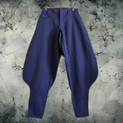 男義 超ロング八分 裾ジップ ニッカポッカ ワークパンツ 作業ズボン