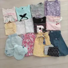 女の子　夏服まとめ売り♪　120-130