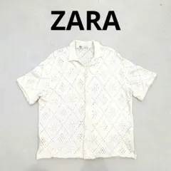 ZARA　ザラ　オープンクロシェシャツのサムネイル