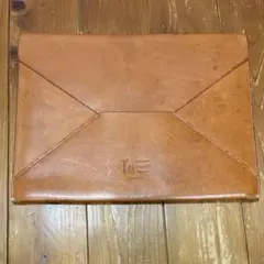 genten 封筒型書類ケース 本革