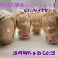 新品未使用 カットウィッグ 金髪 カットマネキン iP150G 3体セット