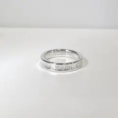 美品 ティファニー 1837 ナローリング　9号