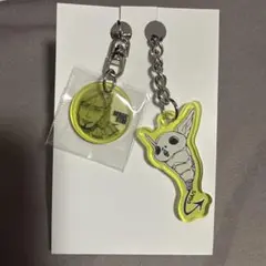 呪術廻戦 芥見下々展 コガネ＆レジィ・スター キーホルダー