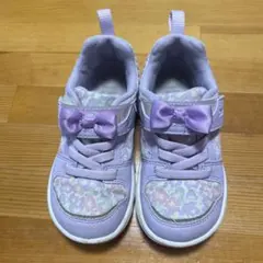 MOONSTAR リボン付きスニーカー 15.5cm