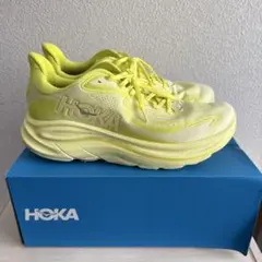 HOKA Mach 6 ランニングシューズ イエロー jp24センチ - メルカリ