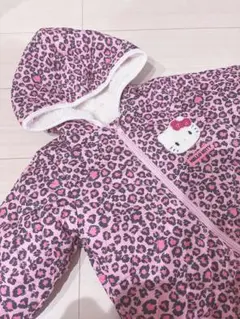 ハローキティ ヒョウ柄アウター 80cn