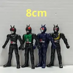 バンダイ 1988年発売 ライダーブラック RXの当時モノ ソフビ セット