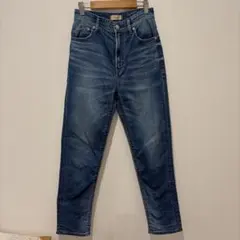 YANUK RUTH ハイウエスト スリムテーパード