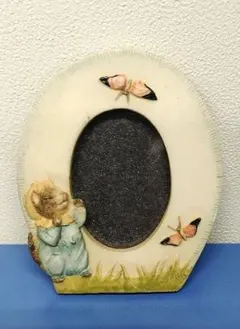 ピーターラビット　子猫のトム　フォトフレーム　マグネット式 アンティーク　レトロ