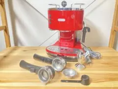 美品 デロンギ エスプレッソ・カプチーノメーカー ECM300J-E クリーム