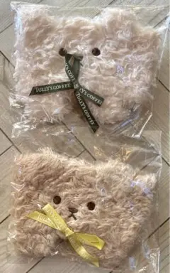 TULLY'S COFFEE ベアフル　カップスリーブ2つのサムネイル