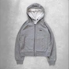 フィラ　FILA　ジップアップパーカー　ユニセックス　ショート丈　カジュアルのサムネイル