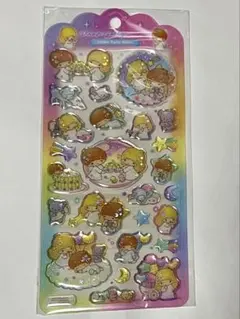正規品サンリオ　リトルツインスターズ 　ドロップジェリーシール