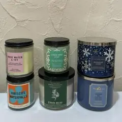 新品未使用品♥】バスアンドボディワークス キャンドル 3wick 新品