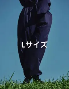 【新品】ファミマ×長谷川昭雄 A.H ルーズパンツ Navy Lサイズ