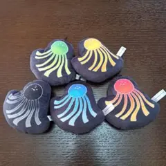 パズドラ　クラゲ マスコット 5種セット