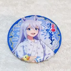 新品ウマ娘　タマモクロス　缶バッジ　等身