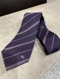 バーバリーブラックレーベルネクタイ レジメンタルストライプ Burberry