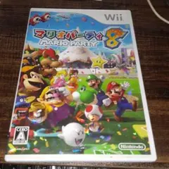 ポ【動作確認済】マリオパーティ 8【Wii】