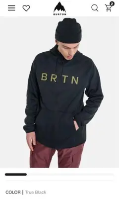 【新品】Burton クラウンウェザープルーフフルジップフリース 撥水 パーカー